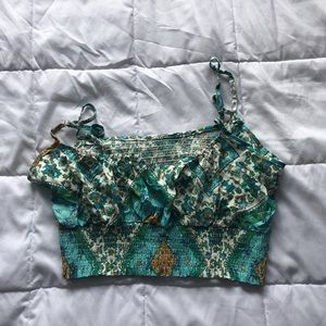 Boho crop top